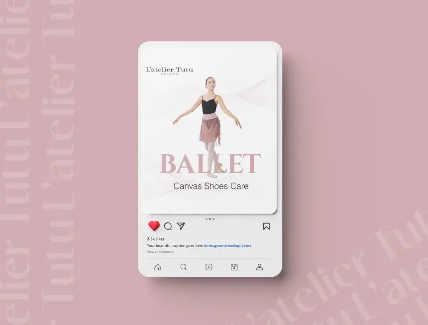 L'atelier Tutu – Dancewear Brand with SMM